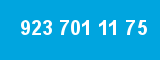 923 701 11 75 923 701 11 75